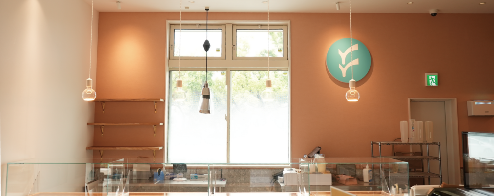 春日井市 BREAD＆CAFE Flave パンとコーヒーのカフェ空間